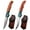 Multicolor, variant on Damascus Steel Folding Pocket Knife, Kitchen Paring Fruit Knives, Exquisite Vintage Carved Handle with Individual Leather Sheath, Portable Survival Camping Pocket Knives