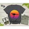 thumbnail image 5 of Cute Kangaroo Animal Silhouette at Sunset for Men Women Kids T-Shirt Kangaroo Lover Gift T Shirt for Men Women Kids Boys Girls Tshirt, 5 of 8