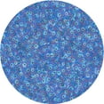 thumbnail image 1 of Ahgly Company Indoor Round Patterned Butterfly Blue Area Rugs, 8' Round, 1 of 6
