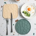 thumbnail image 3 of Cheers.US Rubber Dish Drying Mat, Heat Resistant Trivet Mats Waterproof Anti Slip Table Pad Kitchen Multifunctional Draining Mat, 3 of 7