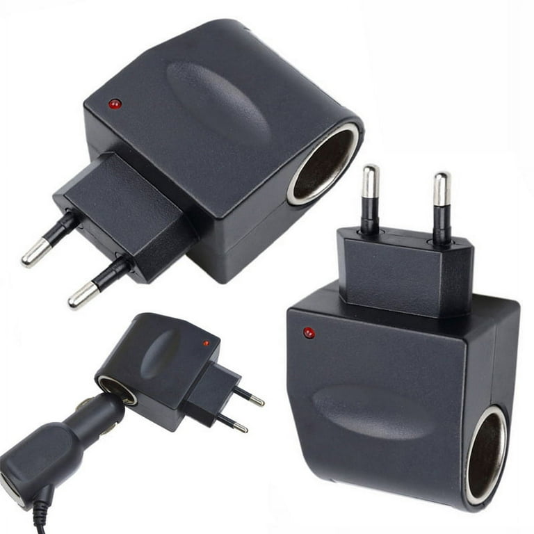 Car Plug Adapter AC DC Power Socket Cigarette lighter 220 V 12V-w_ L7Y1 