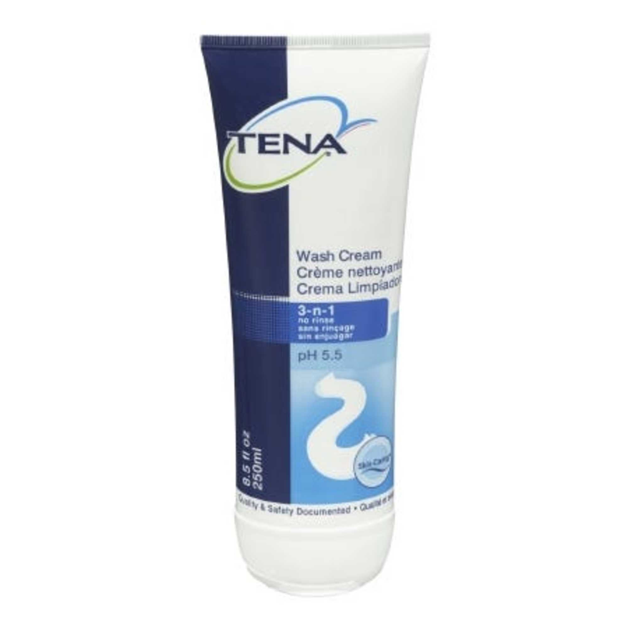 TENA Body Wash Cream 8.5 oz. Tube Scented Case of 10