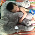 thumbnail image 4 of Cojín de peluche grande de 40 a 60 cm para dormir, bonito elefante de peluche para bebé, regalo de Navidad para niños, 4 of 5