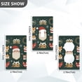 thumbnail image 7 of Yayeee Blank Wall Plate Cover 1-Gang 4.5"x2.7" Home Unused Decorative Outlet, Green Christmas, 7 of 7