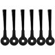 thumbnail image 1 of Paquete de 6 cepillos laterales compatibles con aspiradoras Shark Iq Robot R101Ae, Rv1001Ae, Rv1000, accesorios para robots barredores, 1 of 8