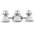 thumbnail image 3 of Safavieh Roland 8.5 in. H Modern Glam Three Light Bathroom Sconce, 3 of 5