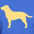 thumbnail image 3 of CafePress - Yellow Lab Dark T Shirt - Men's Classic Graphic Cotton T-Shirt, 3 of 4
