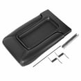 thumbnail image 1 of Lcwrgs Center Console Lid Kit Replacement For Chevy Silverado Gmc Sierra 2001 2002 2003 2004 2005 2006 2007 - Dark Gray, 1 of 1