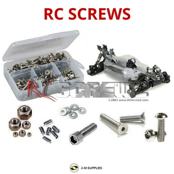 RCScrewZ Stainless Steel Screw Kit mug026 for Mugen Seiki MBX-7 M-Spec RC Car | SET