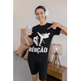 thumbnail image 2 of Bencao Capoeira Kick Capoeirista Gift Unisex Softstyle T-Shirt, 2 of 5