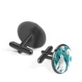 thumbnail image 2 of Polar Bear Formal Wear Stainless Steel Men's Cufflink Set for Work and Events, 2 of 6