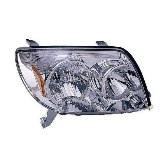 Left Driver Side Headlight Assembly - Compatible with 2003 - 2005 Toyota 4Runner 2004