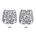 thumbnail image 5 of Lsque Disco Ball Cherry With Bow Printed Women's Running Shorts with Liner Pockets,Elastic Quick Dry Workout Athletic Gym Yoga Shorts,Womens High Waist Shorts-Small, 5 of 9
