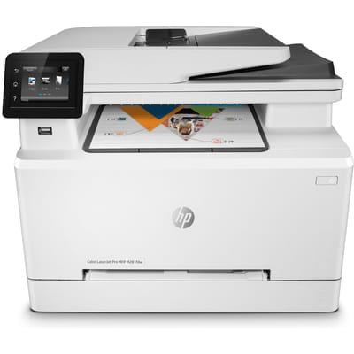 - HP Color LaserJet Pro MFP M281fdw Multifunction Laser Printer, Copy/Fax/Print/Scan