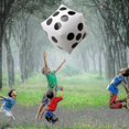 thumbnail image 2 of Novelty Place 2pcs Giant Inflatable Dice, 50cm/20inch And Jumbo Dice For Indoor And Outdoor Game, Lu, 2 of 5