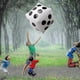 thumbnail image 2 of Novelty Place 2pcs Giant Inflatable Dice, 50cm/20inch And Jumbo Dice For Indoor And Outdoor Game, Lu, 2 of 5