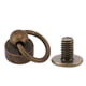 thumbnail image 1 of Juego de sujetadores de remaches de bronce de 8 mm para bolso de cadena de caja de teléfono de artesanía de cuero DIY (20 piezas), 1 of 10