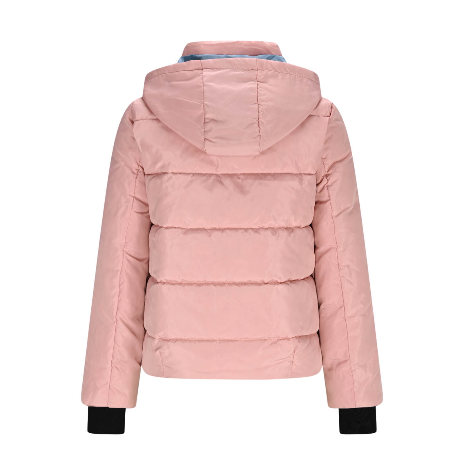 UPPADA Women's Cropped Puffer Jacket Stand Collar Padded Coats