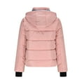 thumbnail image 5 of Homenesgenics Winter Jackets Plus Size ! Women's Plush Jacket Short Clothes Fleece Jacket with Added Velvet and Thick Coat Puffer Quilted Down Jacket Pink XXL, 5 of 7