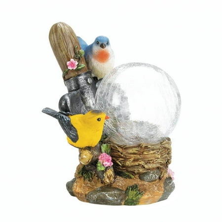 Summerfield Terrace Solar Statues Siphosjamaica Summerfield Terrace Solar Yard Statues Led Garden Figurines Outdoor Polyresin Songbirds