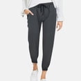 thumbnail image 2 of EDFBUYKRS Female Women Pants Casual Petite Sweatpants for Women Women's Lightweight Hiking Cargo Pants Outdoor Casual Travel Sweatpants Joggers Elastic Waist Button Pockets Xxl, 2 of 8