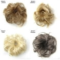 thumbnail image 4 of Meidiya Messy Bun Hair Piece Hair Bun Scrunchies Synthetic Wavy Curly Chignon Ponytail Hair Extensions Thick Updo Hairpieces for Women Girls Kids, 4 of 8
