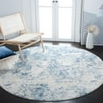 thumbnail image 2 of SAFAVIEH Brentwood Ainslee Abstract Area Rug, Ivory/Navy, 10' x 10' Round, 2 of 11