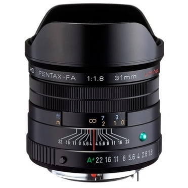 HD Pentax-FA 31mm f/1.8 Limited Lens, Black