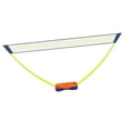 thumbnail image 1 of Juego de red de bádminton portátil con base de almacenamiento Red de pickleball Red de voleibol para Adultos Red de tenis de fácil configuración 4 metros shamjiam Red de bádminton, 1 of 8