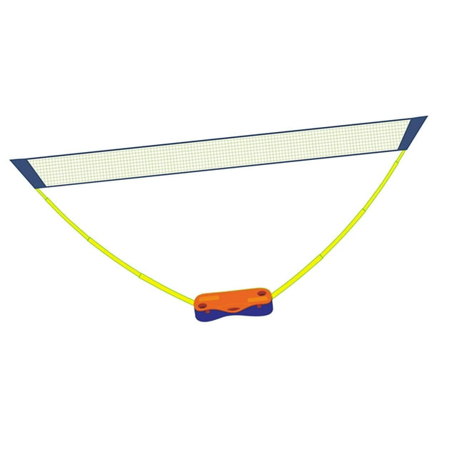 Juego de red de bádminton portátil con base de almacenamiento Red de pickleball Red de voleibol para Adultos Red de tenis de fácil configuración 4 metros shamjiam Red de bádminton