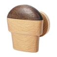 thumbnail image 3 of Perchero de madera para colgar en la pared, para bolso, ropa y mochila. Estilo B, 3 of 9