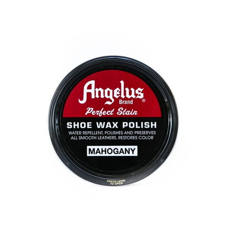 Angelus Bran Leather Shoe Carnauba Wax Polish High Gloss Army Shine 3 oz