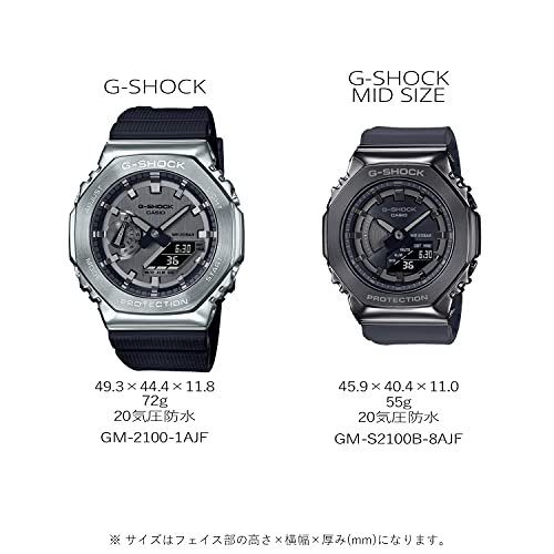 Casio] Watch G-SHOCK Metal Covered GM-S2100B-8AJF Men's Gray GM