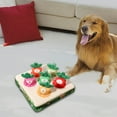thumbnail image 2 of Juguete de peluche de Zanahoria para perros jinwen Bite Doll Interaction Education Molars Toy Game 6 hoyos, 2 of 8