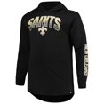thumbnail image 2 of Men's Fanatics Black New Orleans Saints Big & Tall Front Runner Pullover Hoodie, 2 of 3