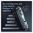 thumbnail image 2 of Analyseur d'Alcool Portable Haute Précision Rechargeable Détecteur d'Alcool Numérique pour Usage Personnel Affichage LED, Diversifié et Réfléchi, 2 of 6