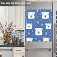 thumbnail image 3 of Yayeee Magnetic Dishwasher Cover for The Front Decoration Home Kitchen Machine Sticker Protector, White Polar Bear, 3 of 6