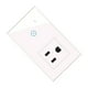 thumbnail image 2 of Naiovety Enchufe de pared inteligente enchufe de EE. UU. WiFi temporizador inalámbrico Control remoto interruptor de pantalla táctil toma de corriente Electrodomésticos blanco Enchufe de EE. UU. Naiovety HA005243-01, 2 of 6