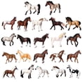 thumbnail image 1 of Wild Animal Horse Model Appaloosa Lusitano Clydesdale Haflinger Black White Steed Pinto Stallion Ranch Collectible Figurine ToysOx-592 He Qiyong unisex, 1 of 1