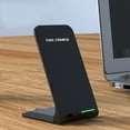 thumbnail image 3 of New wireless charger suitable for Apple, Android, Samsung mobile phones, desktop wireless fast charging bracket, folding wireless charger(Black), 3 of 6