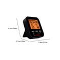 thumbnail image 3 of Digital Instant Read Meat Thermometer, Cooking and BBQ Thermometer, High Accuracy Food Probe, Large LCD Display, Temperature Range -20°C to 300°C, Fast Response, 3 of 6