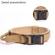 thumbnail image 4 of Apuakthei Collar táctico para perros de tamaño mediano, collar de entrenamiento con cierre metálico de liberación rápida, 4 of 5