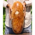 thumbnail image 3 of Polished Crystal Lingam Golden Quartz Huge 405mm / 35.5lbs, Shivling for Healing Stone & Spiritual Home Decor, Sacred Crystal Gift Chakra Balancing, Serene Energy Enhancer for Yoga & Reiki, 3 of 5