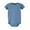 a-Dark Blue7020, variant on Boys Girls Baby Jumpsuit Unisex Solid Color Short Sleeve Romper Lightweight Crewneck Classic Fit Snap Closure Bodysuit For Infant Daily Layering Wear