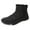 Black, variant on Men's Women's Winter Snow Boots Wide Toe Box Barefoot boot Furry Lined Zero Drop Sole Walking Shoes