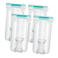 thumbnail image 1 of Contenedor De Pintura De Retoque De 4 Piezas Botellas De Pintura Livianas Herméticas Portátiles, 1 of 8