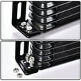 thumbnail image 5 of Universal Oil Cooler Radiator Adapter Kit Compatible With Universal 340MM Aluminum Engine Mounting Bracket Replacement (Long), 5 of 9