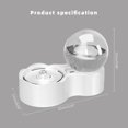 thumbnail image 3 of Cats Water Fountain with Silent Pump 2300mL Filtered Automatic Dog Water Dispenser for Various Pet Indoor Safe to Use, 3 of 4