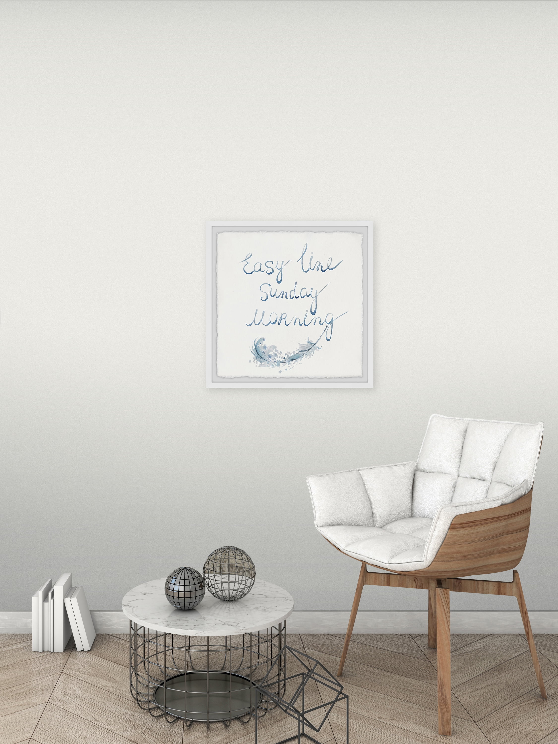 Marmont Hill Easy like Sunday Morning IV Framed Wall Art