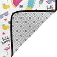 thumbnail image 4 of Area Rugs For Living Room Decor - Summer Bird Pineapple Soft Anti Slip Throw Washable Rugs 5x7 For Bedroom, Indoor Carpet For Bedroom Living Room 80x58In, 4 of 7